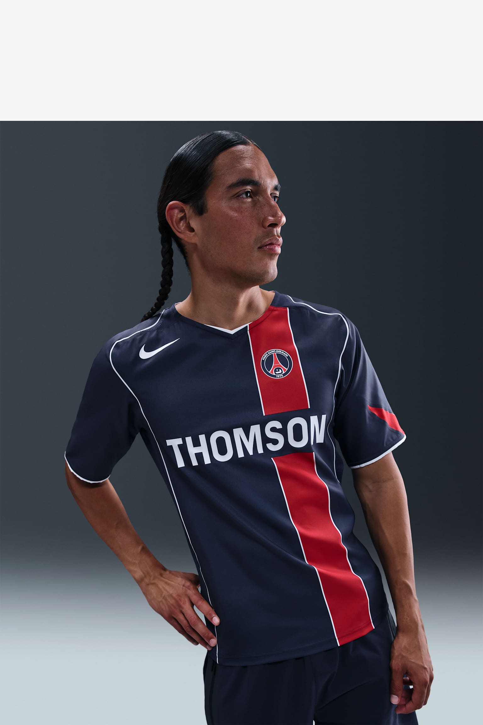 【激レア】Nike パリ・サンジェルマン（PSG）2004年当時物TOTAL90 PSG Nike 2004/05 Total 90 Reissue Jersey - Navy
